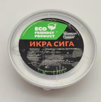 Икра сига пробойная соленая мороженая 200гр  Фото Икра сига пробойная соленая мороженая 200гр