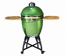 Керамический гриль зеленый SG, 57 см