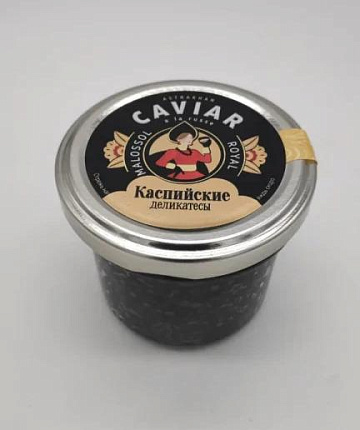 Икра осетра роял забойная (Каспийские деликатесы) 100 г Фото Икра осетра роял забойная (Каспийские деликатесы) 100 г