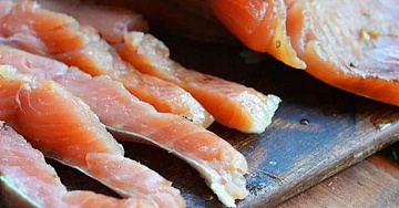 Горбуша слабосоленая Фото Горбуша слабосоленая