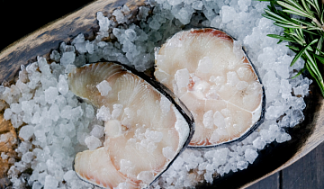 Стейк голубой акулы Фото Стейк голубой акулы