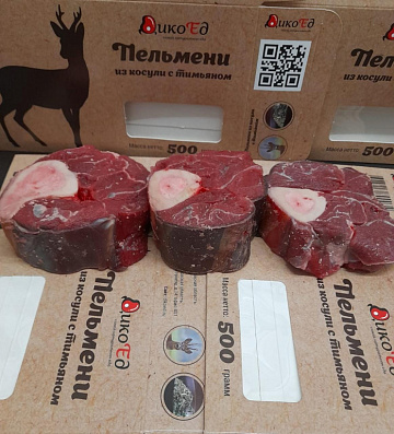 Оссобуко (голяшка северного оленя на кости) 5-8 см Фото Оссобуко (голяшка северного оленя на кости) 5-8 см