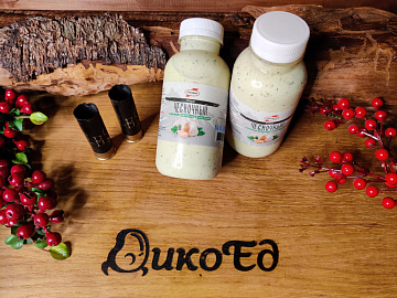 соус Чесночный свежая зелень и чеснок Фото соус Чесночный свежая зелень и чеснок