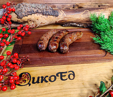 Колбаски для жарки из лося (со шпиком кабана) Баланс 40