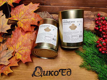 Кленовый сироп 900 мл. Фото Кленовый сироп 900 мл.