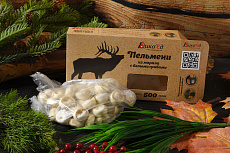 Пельмени из марала с белыми грибами 500 г