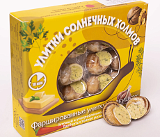 Улитки СОЛНЕЧНЫХ ХОЛМОВ с творожным сыром и красным перцем