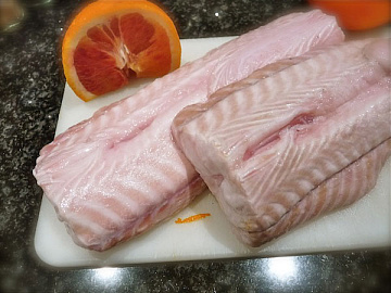 Филе акулы катран Фото Филе акулы катран