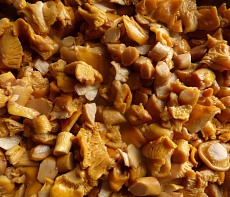 Грибы лисички замороженные (крошка) 300гр