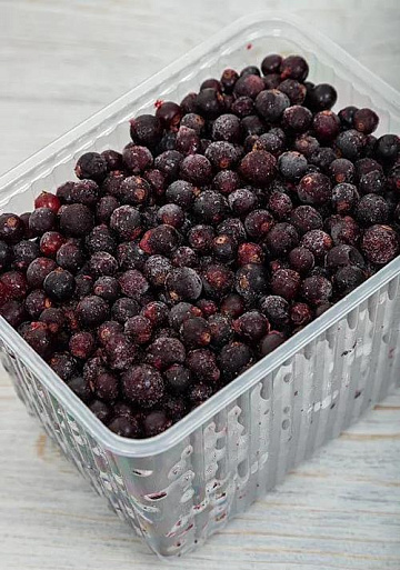 Черная смородина быстрозамороженная 100 г Фото Черная смородина быстрозамороженная 100 г